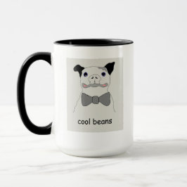 roligt coola bonans caption Combo Mugg, 15 oz Mugg