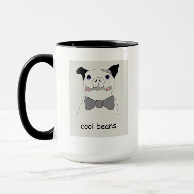 roligt coola bonans caption Combo Mugg, 15 oz Mugg (Vänster)