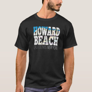 Roligt Coola Howard Beach Queens New York med Tunn T Shirt