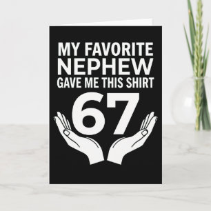 roligt coolt 67 Min Favoritbrorson Gav Mig Detta Kort