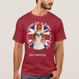 Roligt CORONATION OF A Kung Charles Spain T Shirt