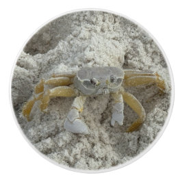 Roligt Crab Ceramic pull Knopp