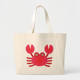 Roligt Crab Jumbo Tygkasse
