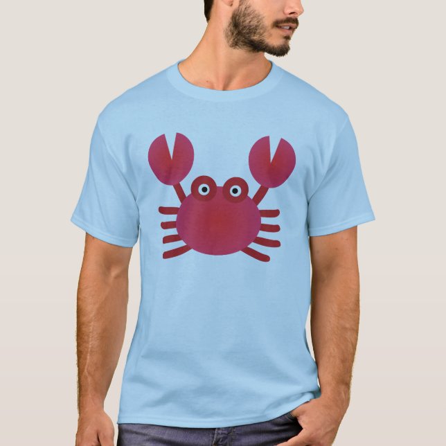 Roligt Crab Tee Shirt (Framsida)
