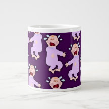 Roligt Cranky Crybaby Characters Tecknad Art