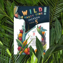 Roligt Crokodile Alligator Dino Tropical Vild Part