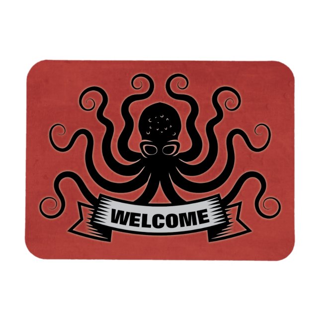 Roligt Cruise Frakt Cabin Door Stateroom Välkomsts Magnet (Horisontell)