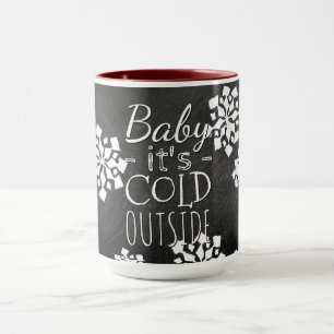 Roligt Cute Baby sitt Kall utanför kretskort Mugg