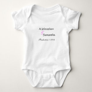 Roligt Cute Personlig Baby One Biet Tee Shirt