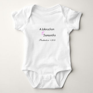 Roligt Cute Personlig Baby One Biet Tee Shirt