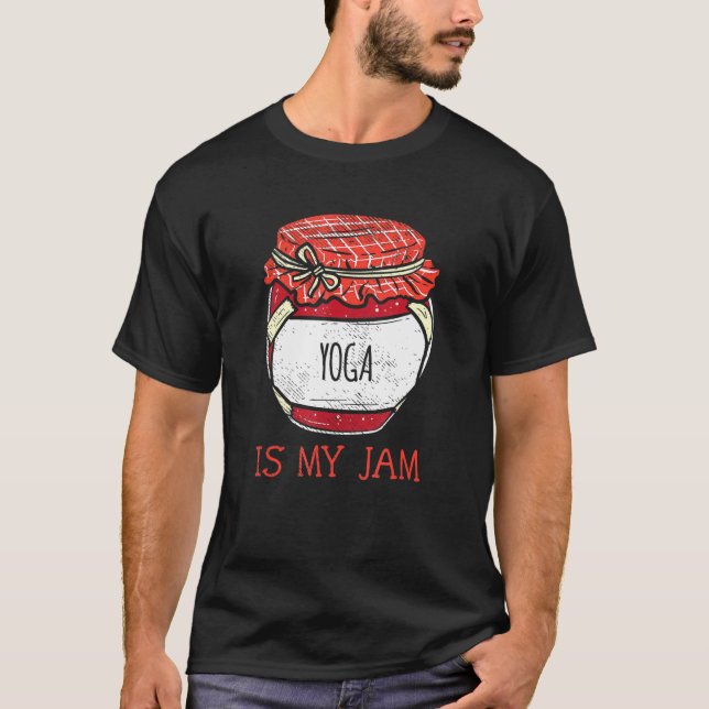 Roligt Cute Student och instruktör Yoga Meme T Shirt (Framsida)