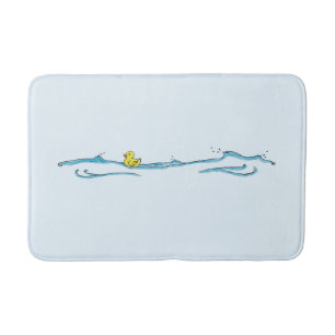 Roligt Cute Whimsical Rubber Anka Badrumsmatta