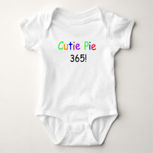 Roligt Cutie Paj 365 Spädbarn Shirt Tröja