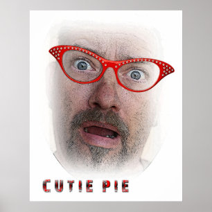 Roligt Cutie Paj Poster! Poster