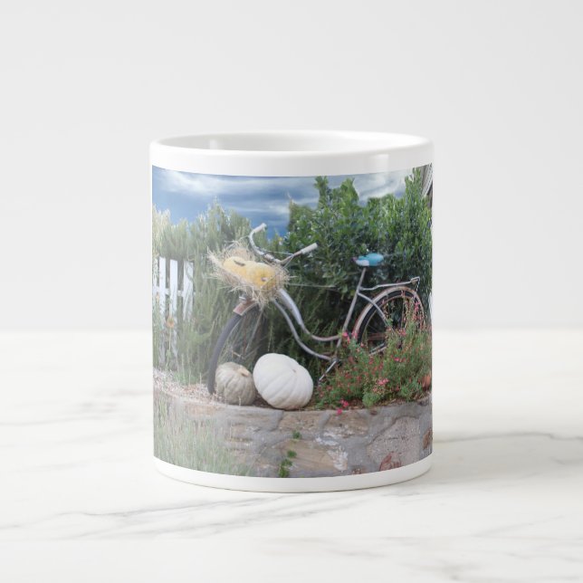 Roligt Cykelkrage Jumbo Mugg (Framsidan)