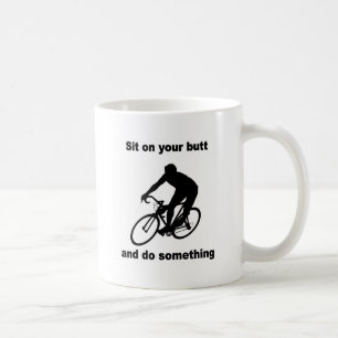 Roligt cykla kaffemugg