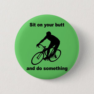 Roligt cykla knapp