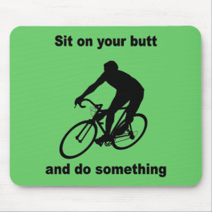 Roligt cykla musmatta