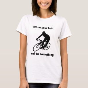 Roligt cykla t shirt