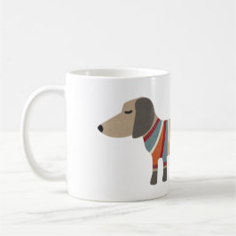 Roligt Dachshund Hund Kaffemugg