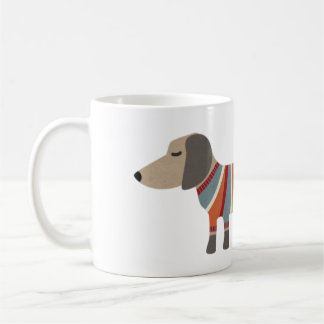 Roligt Dachshund Hund Kaffemugg