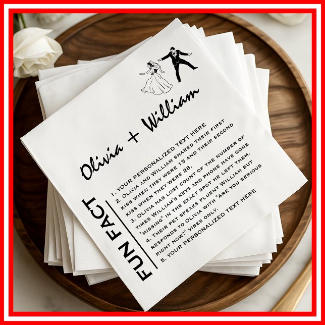 Roligt - dagens moderna Elegant - minimalistisk mo Pappersservett (Skapare uppladdad)