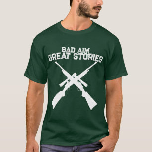 Roligt Dålig Riktning Stora Berättelser Jakt T-Shi T Shirt