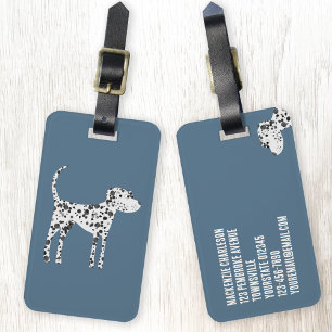 Roligt Dalmatien Hund Bagagebricka