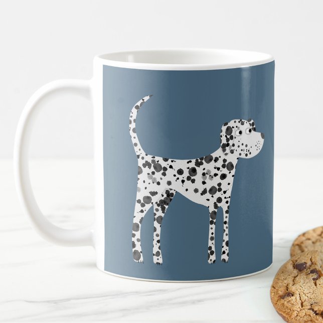 Roligt Dalmatien Hund Kaffemugg (Skapare uppladdad)