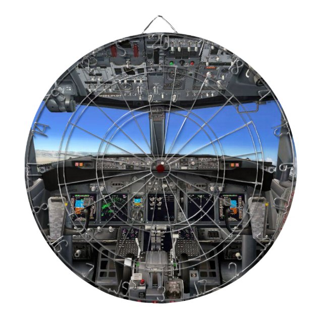 Roligt Dart Board, Flight Sim Darttavla (Framsidan)