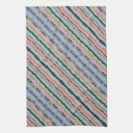 Roligt Designer Färg Kökshandduk