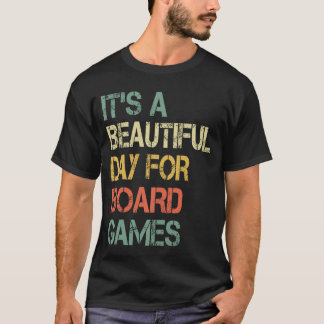 Roligt Det är en vacker dag för sällskapsspel Stor T Shirt