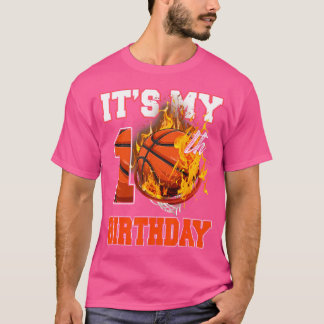 Roligt Det Är Min 10-Årsdag 10 År Gammal Basket T Shirt