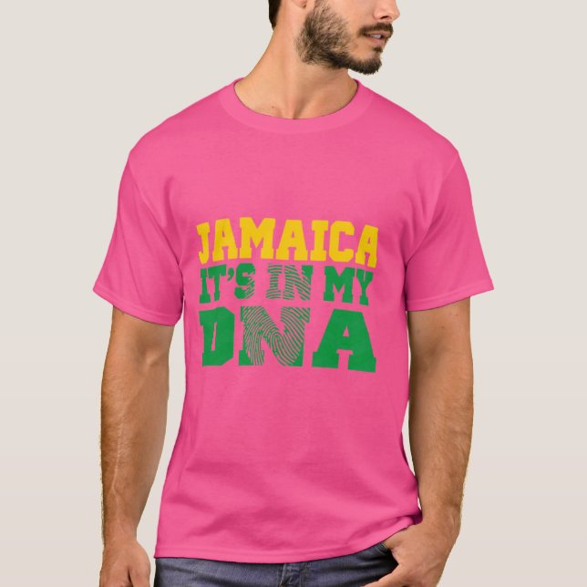 Roligt Det Finns I Min DNA Jamaicansk Tröja Pride  (Framsida)