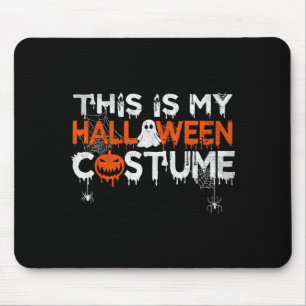 Roligt Det Här Är Halloween Kostym Tröjor Män Kvin Musmatta