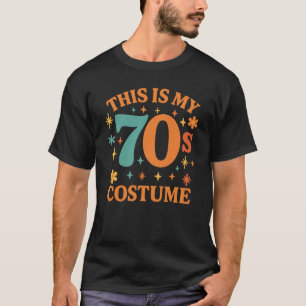 Roligt Det här är min 70-talskostym Retro T Shirt