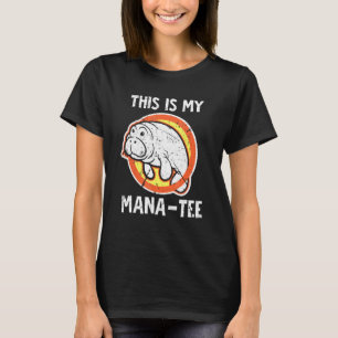 Roligt Det Här Är Min Manat Punsäl Havsdjur A T Shirt