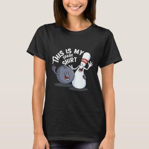 Roligt Det Här Är Mitt Extra Bowlingspel Present F T Shirt