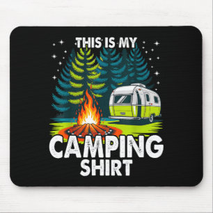 Roligt detta är camping för campare camping män kv musmatta