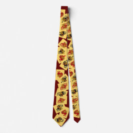Roligt Deuces Vild Poker Neck Tie Slips