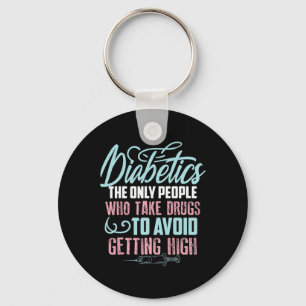 Roligt Diabetes Awareness Gift Cute Diabetic Boy G Nyckelring