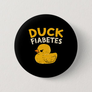 Roligt Diabetes Awareness I Anka Fiabetes I Coola Knapp