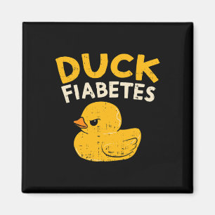 Roligt Diabetes Awareness I Anka Fiabetes I Coola Magnet