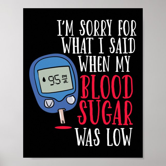 Roligt Diabetes Poster (Framsidan)