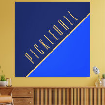 Roligt Diagonal Bold Black Warm Pickleball-text