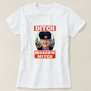 Roligt "dike Moscow Mitch" McConnell T Shirt