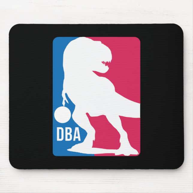 Roligt Dinosaur Basketball Musmatta (Framsidan)