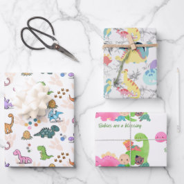 Roligt dinosaur party favors, Wrapping papper, Kid