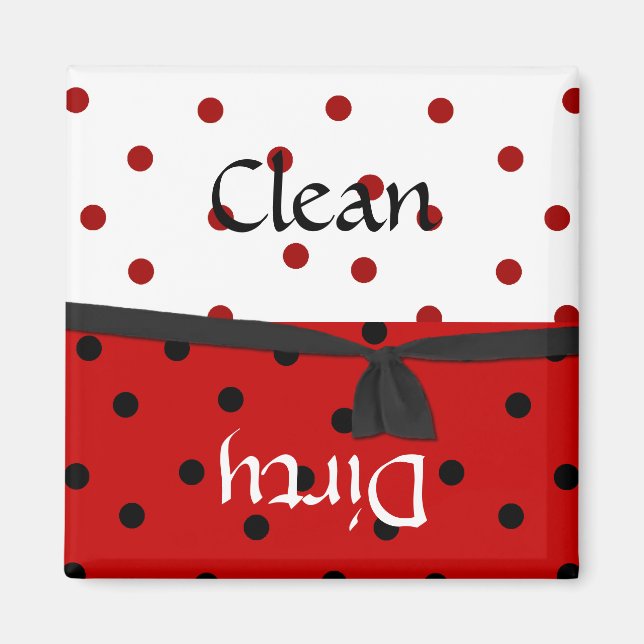 Roligt Dishwasher Magnet (Framsidan)