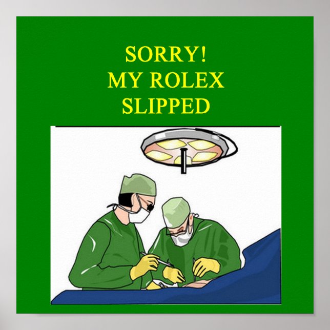 roligt doktor humor poster (Framsidan)
